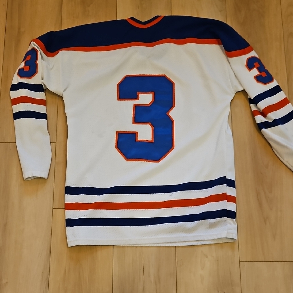 CCM Edmonton Oilers Vintage Jersey Retired Number Al Hamilton - Picture 4 of 4